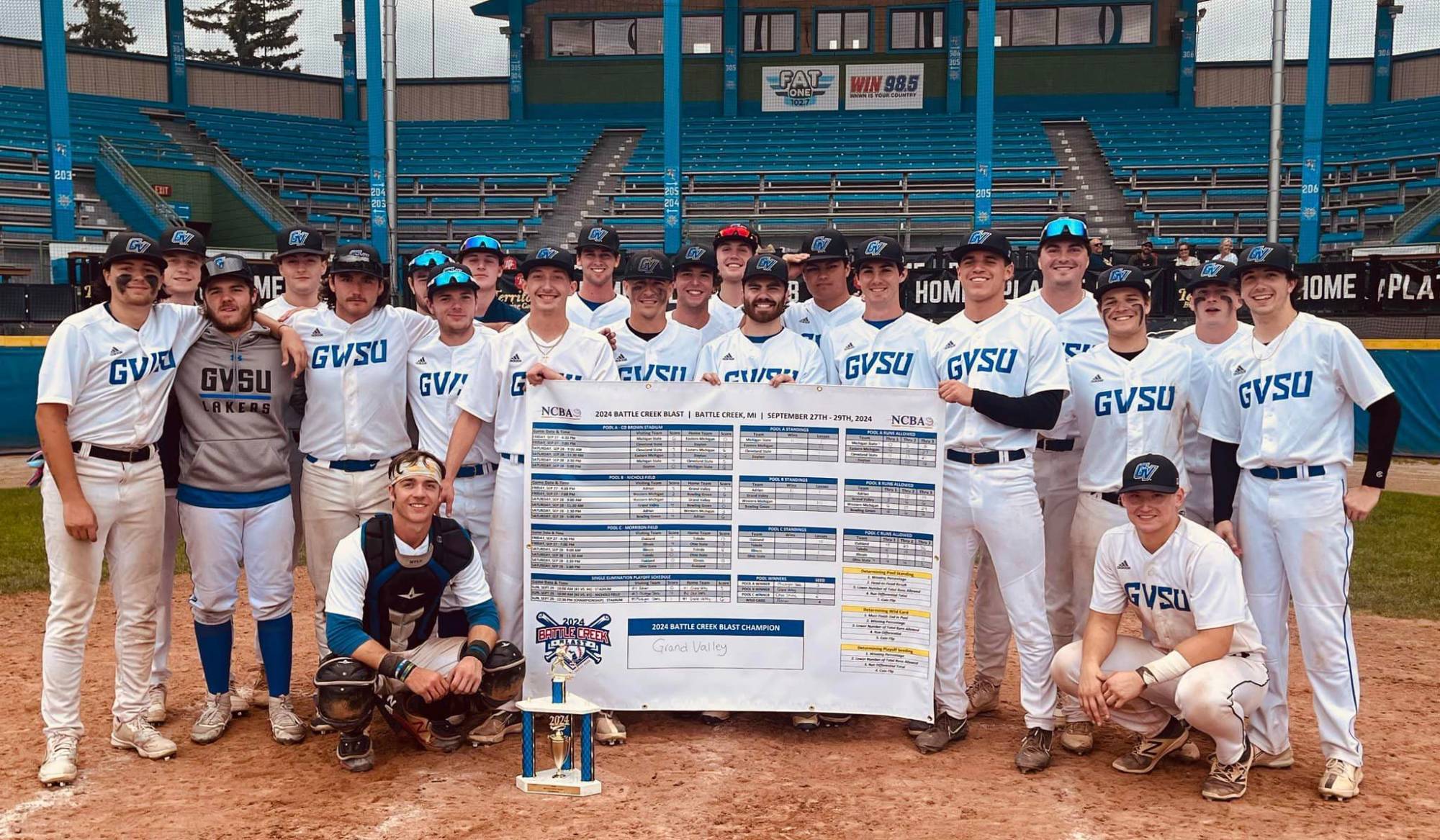 Team Picture after Winning Battle Creek Blast 2024